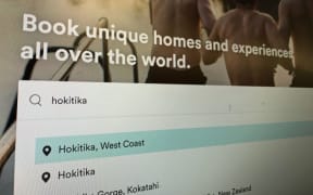Searching Hokitika accommodation on Airbnb.