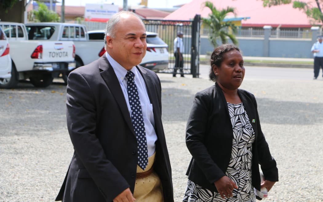 Tongan Prime Minister Dr 'Aisake Eke in Honiara for the 54th Pacific Islands Forum Leaders Meeting from 8-12 September 2025.