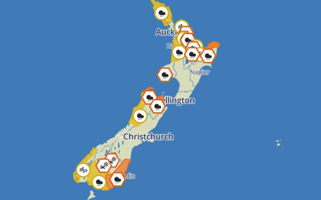 Weather warnings Wednesday 3 October