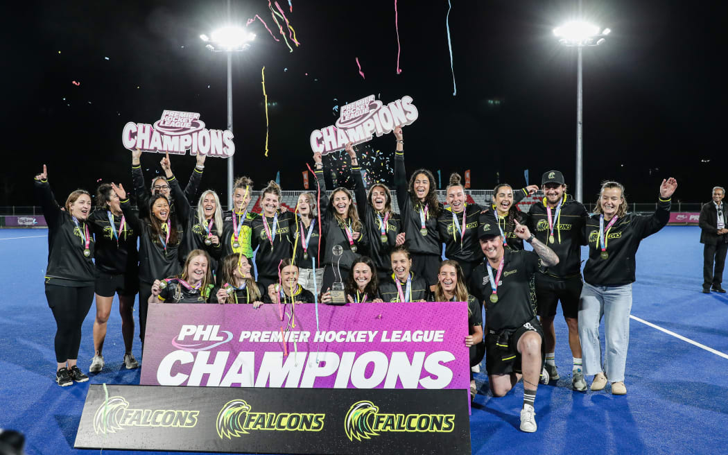 Falcons, Women's Premier Hockey League champions, 2024.
