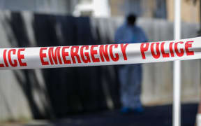 Part of Matipo Street, Riccarton, is cordoned off as Christchurch police investigate an unexplained death.