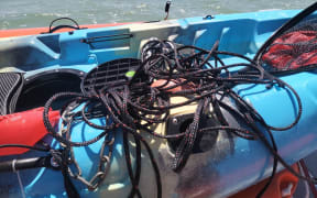 An unattended kayak was found off Raumati Beach.