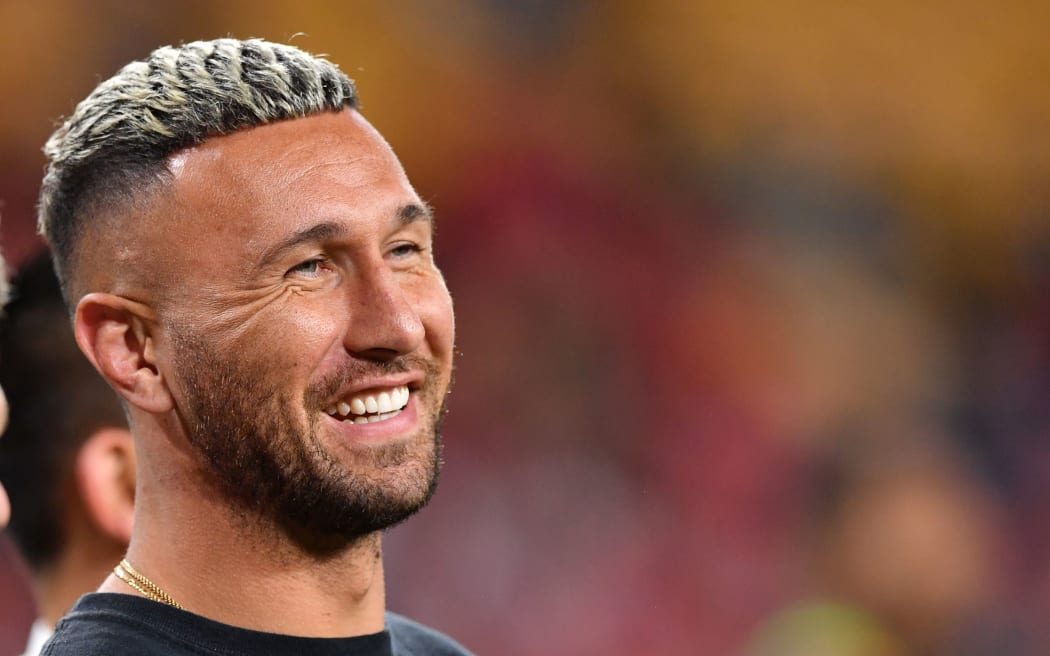 New Zealand born Australian rugby player Quade Cooper