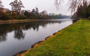 Waikato River, Hamilton Central, New Zealand.