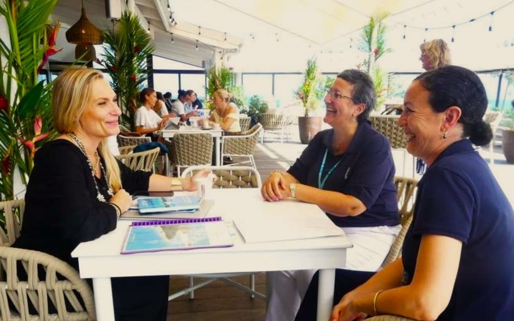 Australia-based New Caledonia Tourism representative Rebecca Marchal meets local stakeholders to re-launch New Caledonia as an attractive Pacific destination