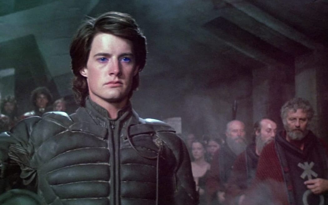 Kyle MacLachlan as Paul Atreides in David Lynch's Dune (1984), based on the novel by Frank Herbert.