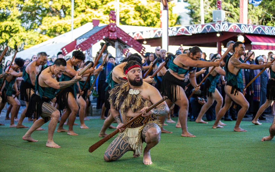 Pōwhiri for ngā Ariki o te Moana-nui-a-Kiwa, Koroneihana celebrations 2025.