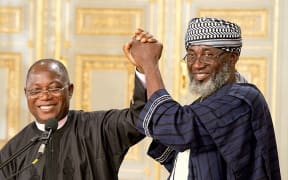 Pastor Dr James Wuye (L) and Imam Dr Muhammad Ashafa
