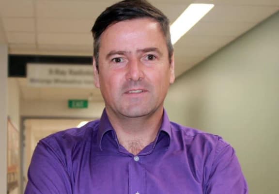 NZNO president Grant Brookes.