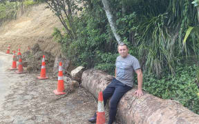 Simon Scott in Titirangi