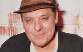 Tom Sizemore attends the world premiere red carpet for "Night of the Tommyknockers" at the Fine Arts Theatre on November 19, 2022 in Beverly Hills, California.