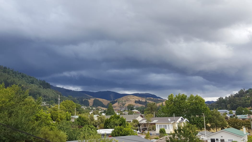 Thunder, lightning and sunshine - the works over Nelson.