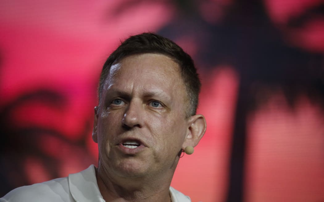 Peter Thiel, co-founder of PayPal.