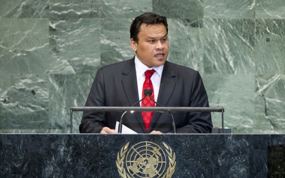 Sprent Arumogo Dabwido, President of the Republic of Nauru, addresses the general debate of the sixty-seventh session of the General Assembly on 2012.