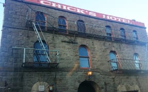 Chick's Hotel is a heritage building that's 128 years old.