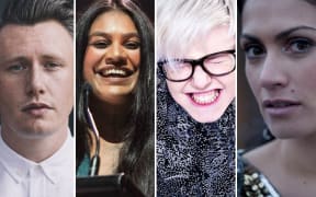 Louis Baker, Aaradhna, Randa and Anna Coddington.