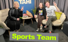 Evie Orpe and Sports Team on The TAHI