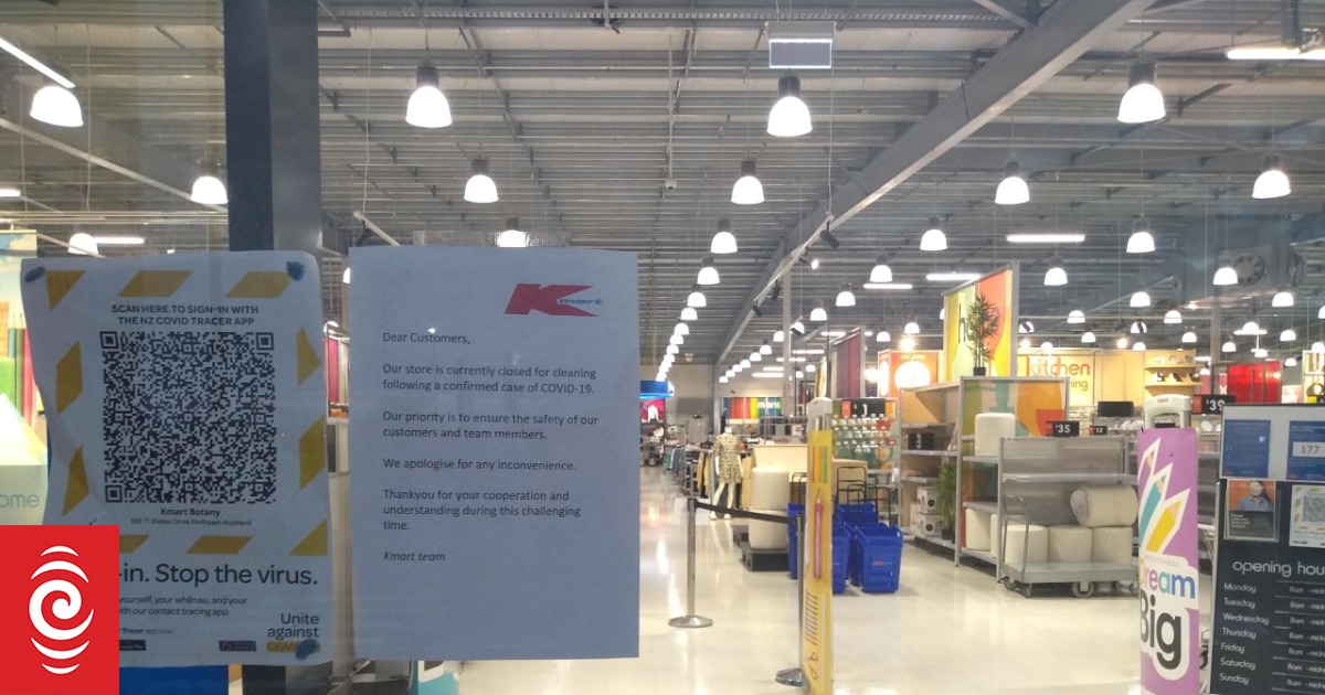 Covid19 Kmart Botany update RNZ