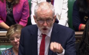 Labour Party leader Jeremy Corbyn replies to Prime Minister Boris Johnson's call for an early general election.