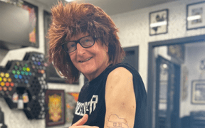 Mayor of Upper Hutt, Wayne Guppy embraces his inner bogan
