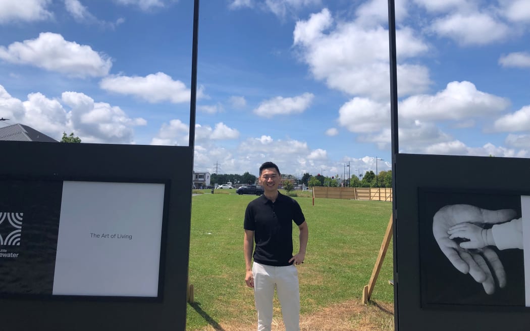 Property developer Charles Ma has a vision for a real community in Drury, but it will be a while in the making