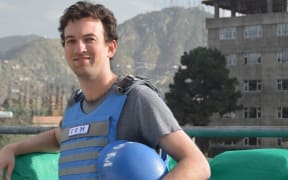 Christopher Foulkes in Kabul