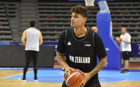 New Zealand basketballer Dan Fotu.