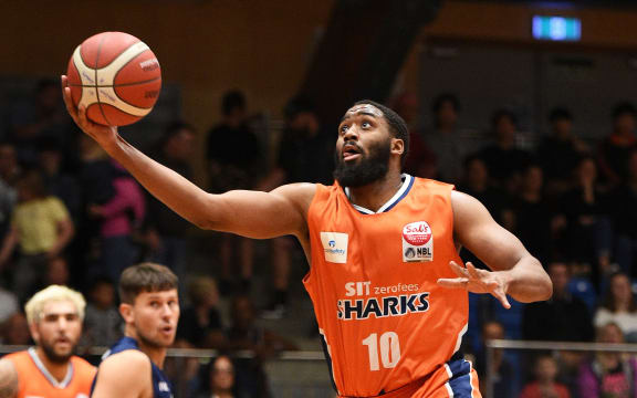Sharks player Josh Cunningham