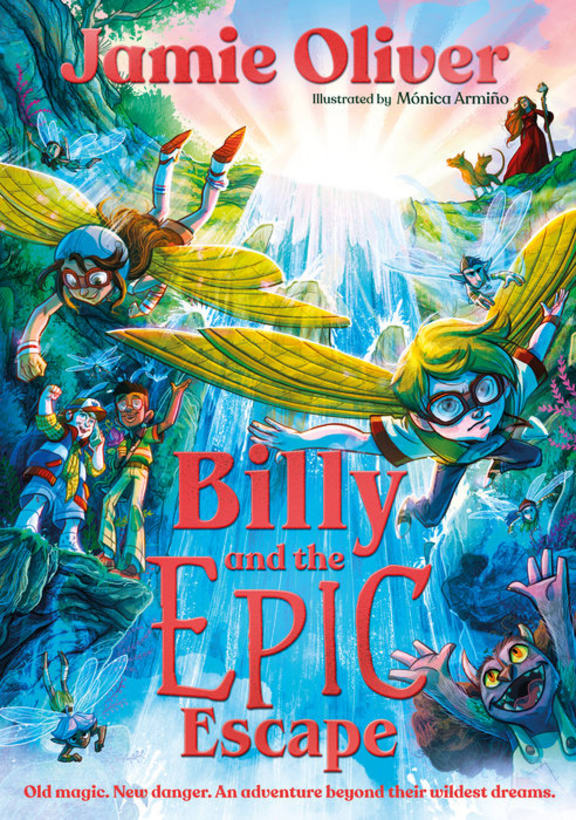 Book cover of Billy and the Great Escape by Jamie Oliver.