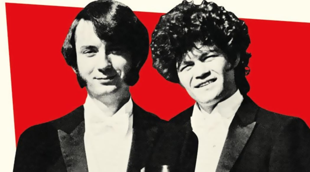 Mike Nesmith and Micky Dolenz of the Monkees
