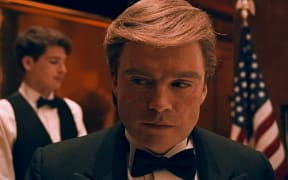 Sebastian Stan as a young Donald Trump in The Apprentice.