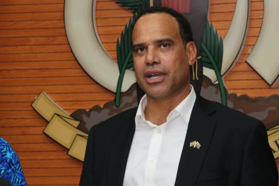 Vanuatu's foreign minister Ralph Reganvanu