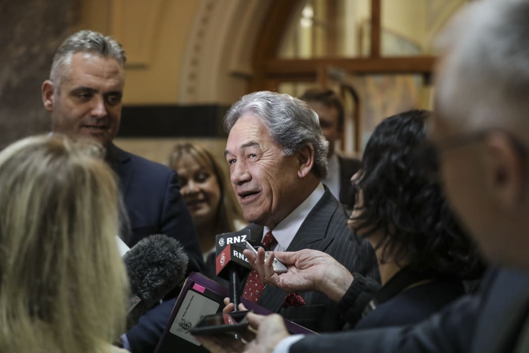 NZ First Leader Winston Peters
