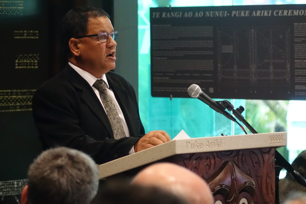 Taranaki Iwi Trust chairman Toka Walden