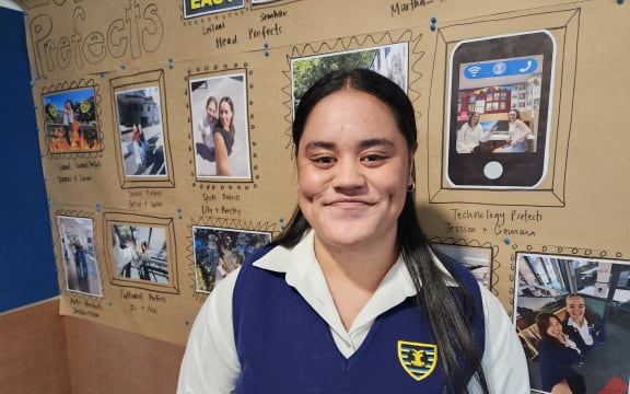 Wellington East student Seralina Seumanufagai