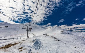 Coronet Peak ski resort, Queenstown.
