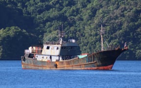 Chinese vessel with 28 crew detained in Palau. Supplied