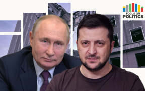 Russian President Vladimir Putin and Ukrainian President Volodymyr Zelensky.