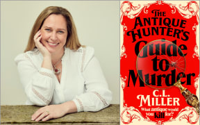 CL Miller and book cover