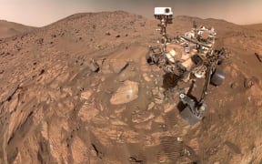 NASA's Perseverance Mars Rover took this selfie in July 2024.