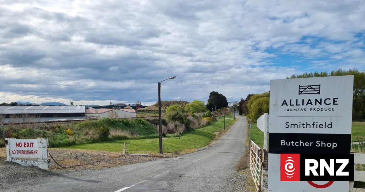 What's behind the proposed closure of Alliance Group's meatworks in ...