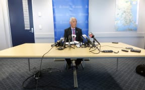 Detective Inspector Bruce Scott at the North Shore Policing Centre in Auckland.
