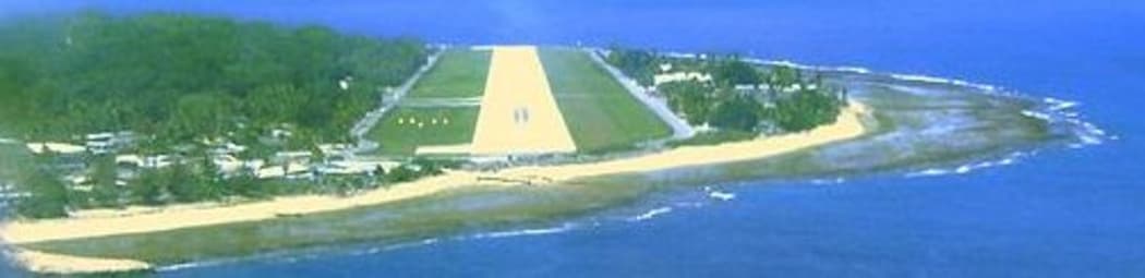 Approaching the runway on Nauru