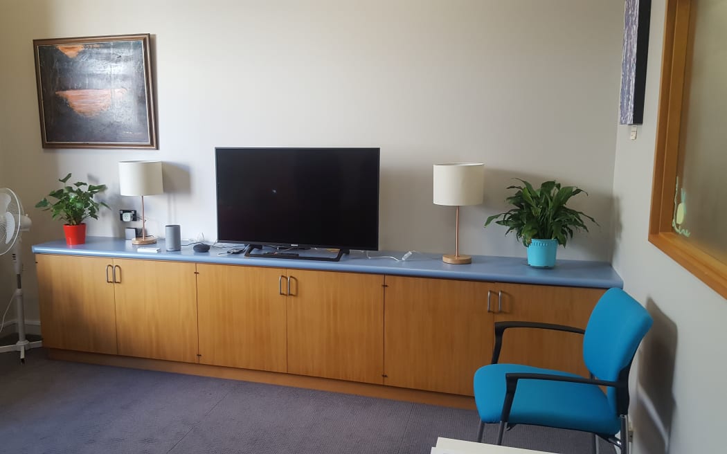 The Blind Foundation's 'smart room'.