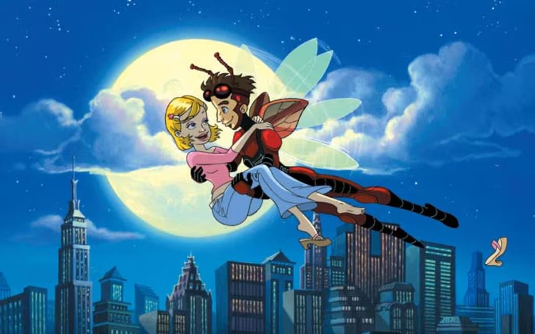 One of the few promotional images released for the animated film Big Bug Man.