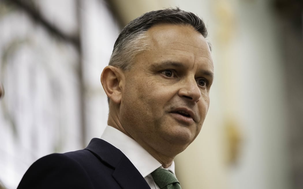 Green Party co-leader James Shaw