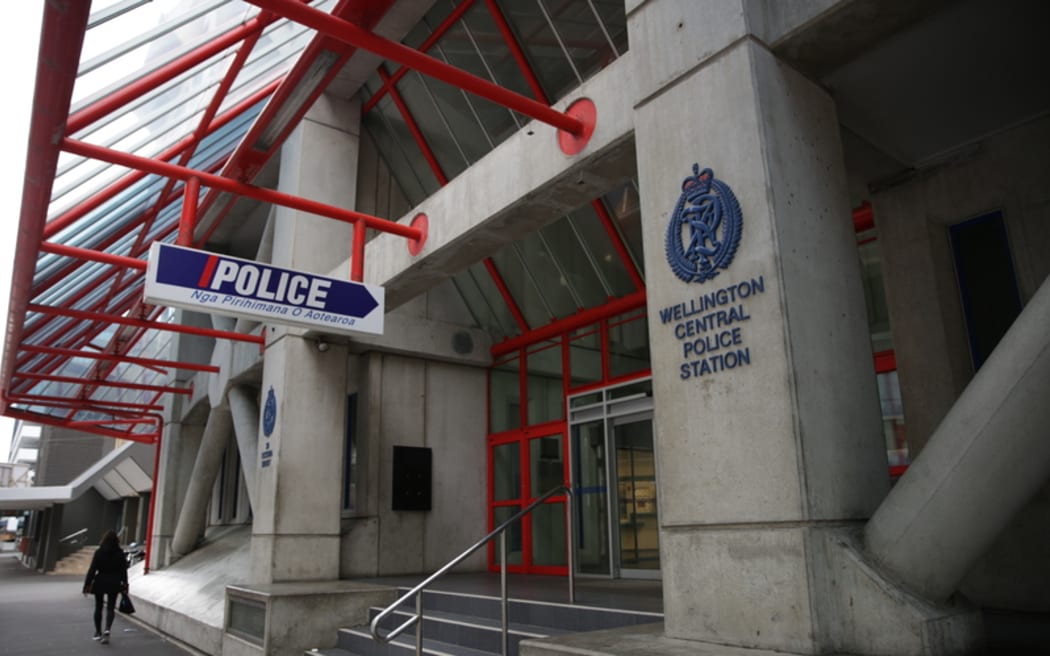23062016 Photo: RNZ / Rebekah Parsons-King. Wellington Central Police Station.