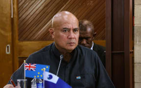 Feleti Teo at the the Pacific Islands Forum Secretariat. 7 April 2025