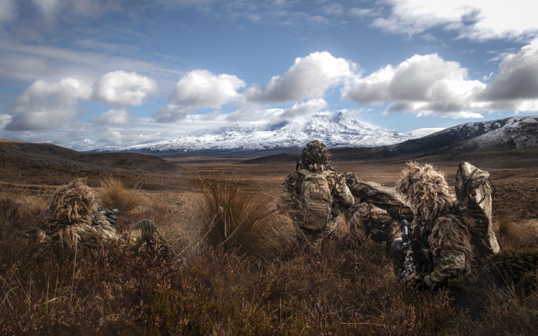 Army personnel in Waiouru.