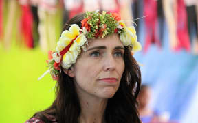 New Zealand prime minister Jacinda Ardern in Tuvalu for the Pacific Islands Forum leaders summit. August 2019
